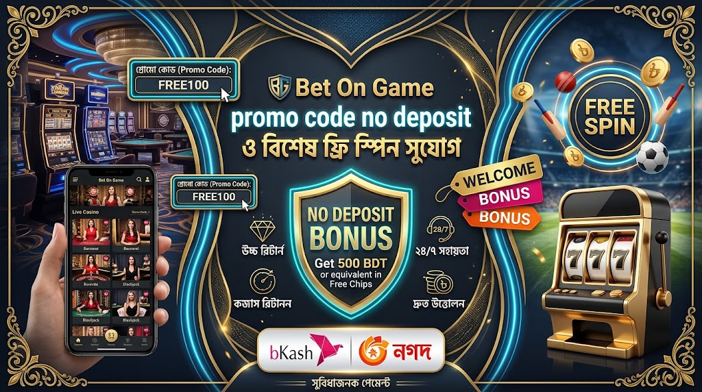 Bet On Game promo code no deposit ও বিশেষ ফ্রি স্পিন সুযোগ