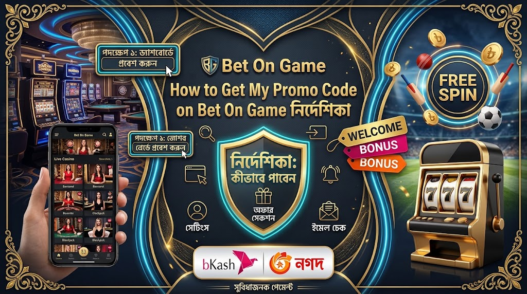 How to get my promo code on Bet On Game নির্দেশিকা